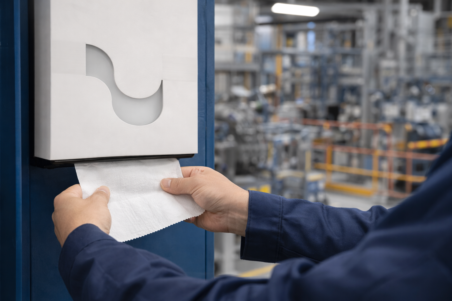 Gazdaságos papírhasználat üzemekben – hajtogatott vs tekercses kéztörlő (Paperdi)