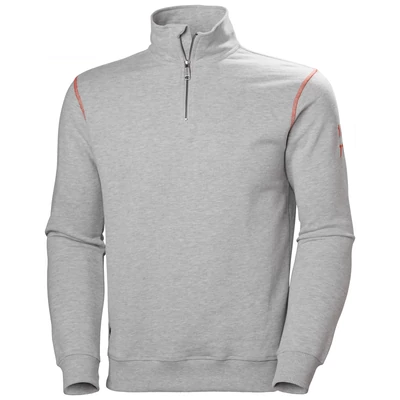 Munkaruházat HH Oxford HALF ZIP SWEATSHIRT 950 4XL