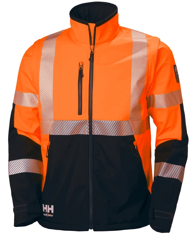 Helly Hansen Icu Softshell Jacket férfi láthatósági kabát