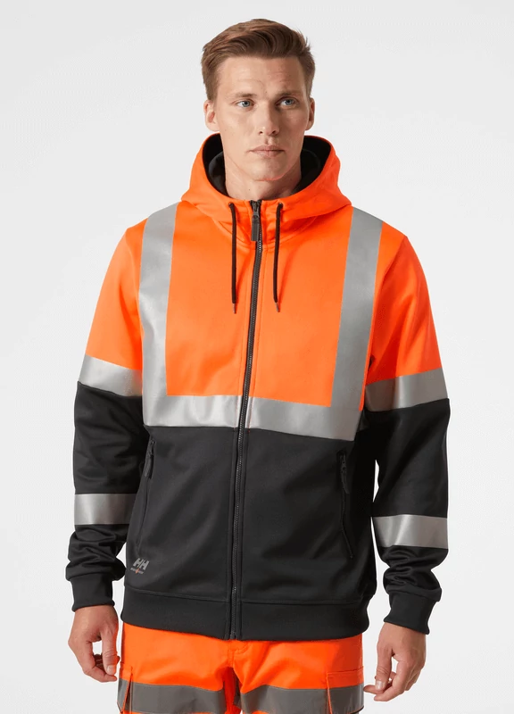 HH ADDVIS ZIP HOODIE CL 1
